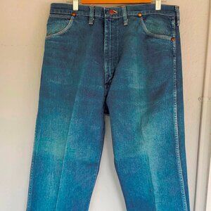 Vintage WRANGLER Jeans (13MWZ), Starched, Pressed Size 36x36, Made in the USA